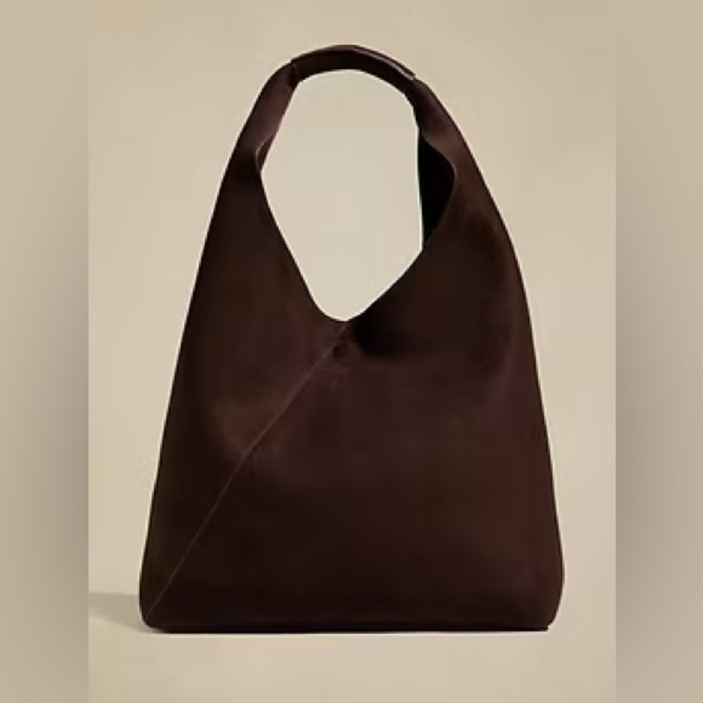 Banana Republic Vegan Suede Slouch Tote